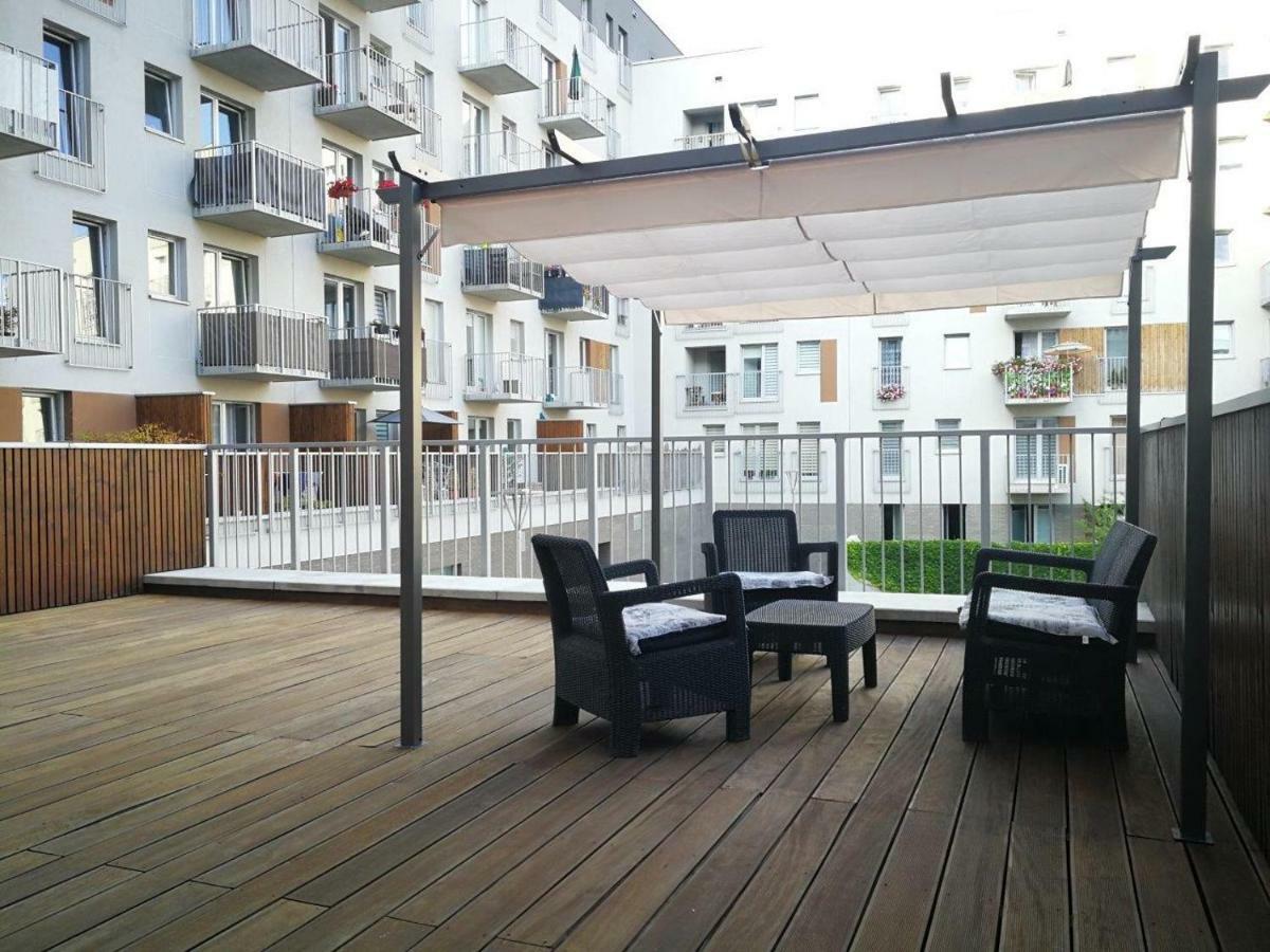 Apartament nad Odrą z tarasem Breslávia Exterior foto